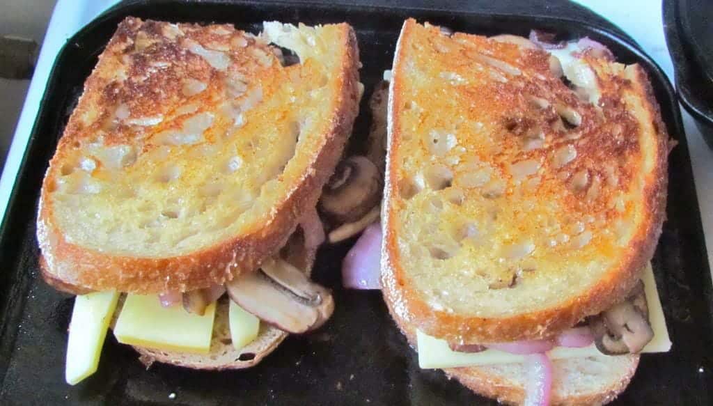 Not Your Average Grilled Cheese Sandwich