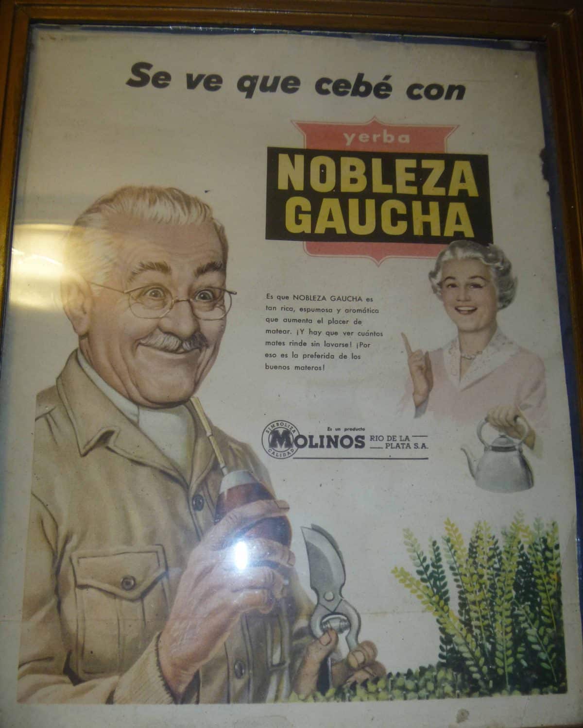 Old Mate Advertisement, Museo del Mate, Tigre
