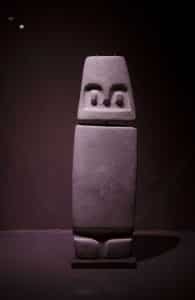 Monolith from Valdivia (4000-1500 BCE); Casa Alabado, Quito, Ecuador | ©Angela Drake