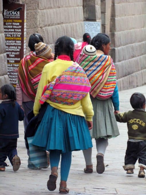 Locales en Cuzco, Perú | ©Ángela Drake