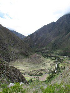 View of Llactapata