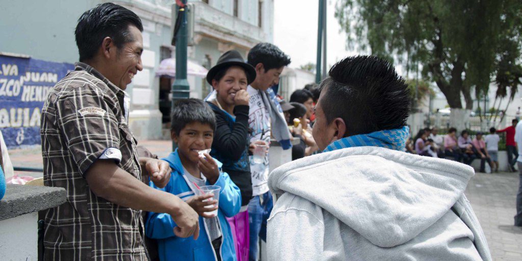 Family from Latacunga