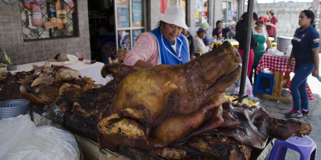 Chef and Vendor of Roast Pig