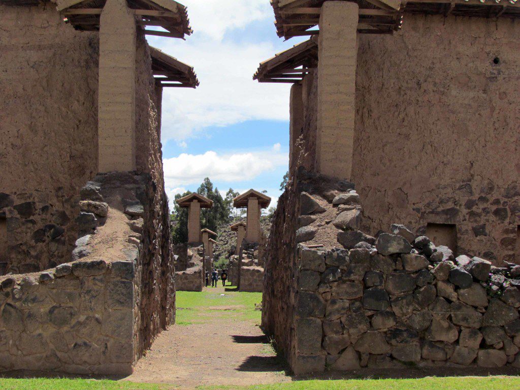 The walls of the Temple of Wiracocha.