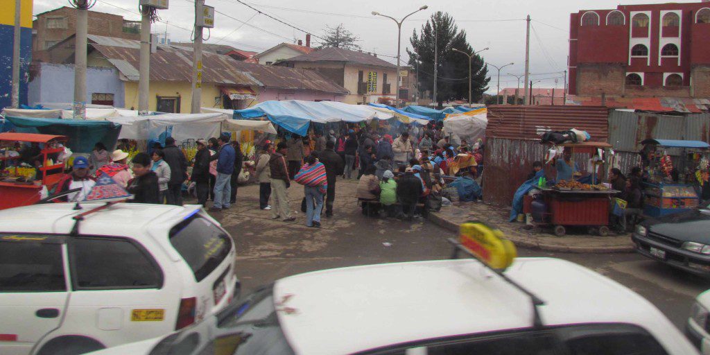 Last minute Christmas shopping, Peruvian style.