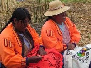 Women worked throughout our visit