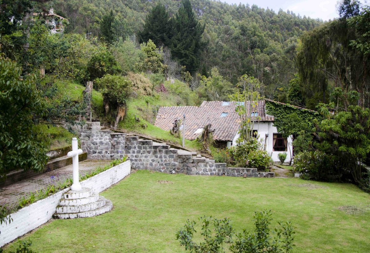 Garden, San Jorge Eco Lodge, Quito