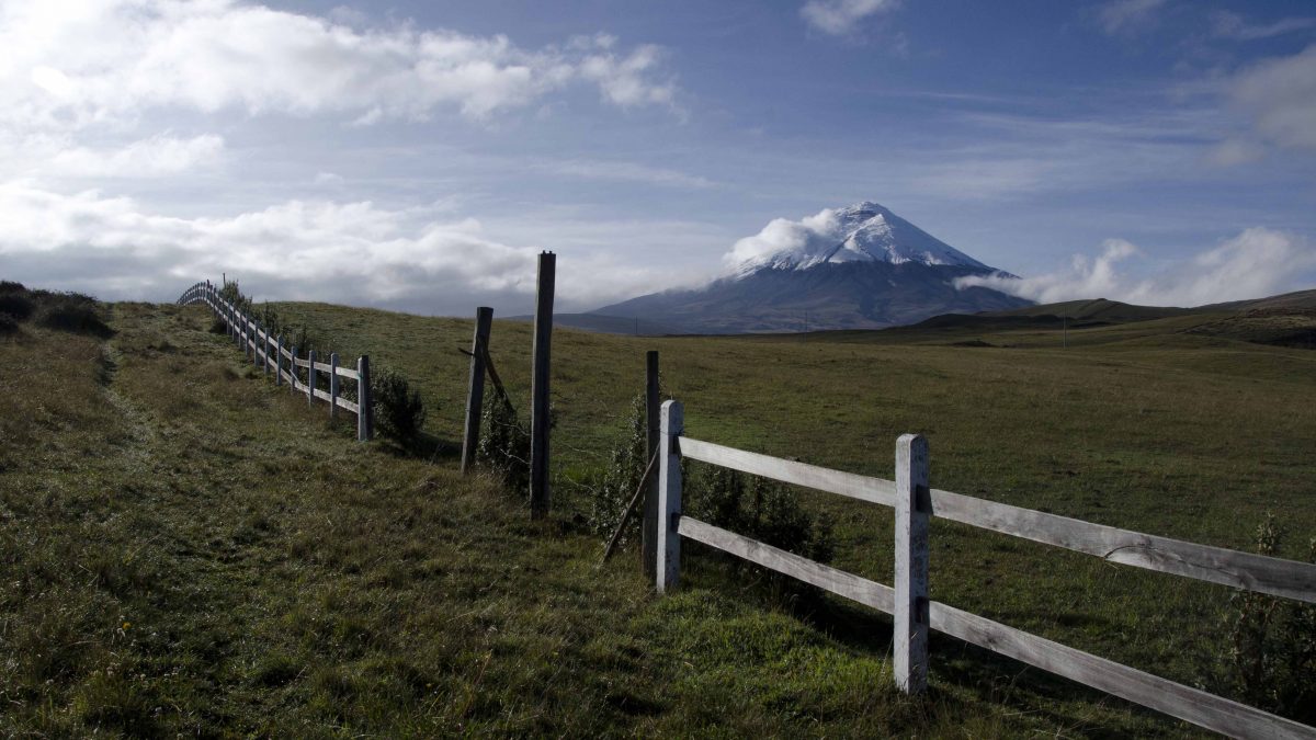 El Volcán Cotopaxi