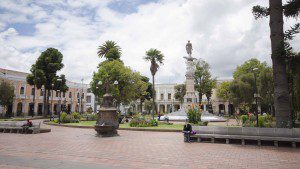 Plaza Parque Maldenado, Riobamba