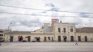 View of the plaza on Orozco across from the Iglesia Concepción