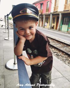 Playing Train Conductor