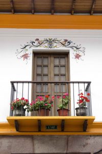 Restored Colonial Building, San Marcos, Quito