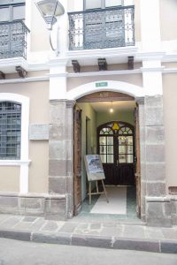 Entrance to the Architecture Museum