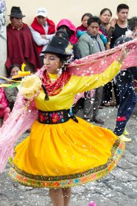 Traditional Dancer, Guamote
