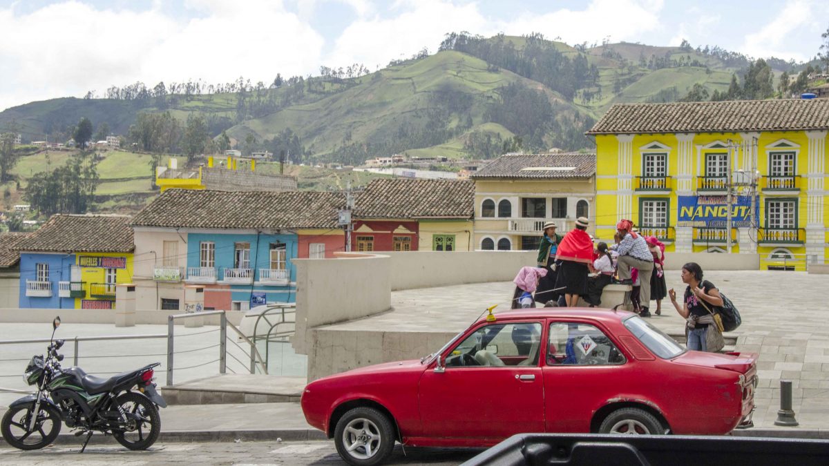 City Panorama, Carnaval en Guaranda, Ecuador