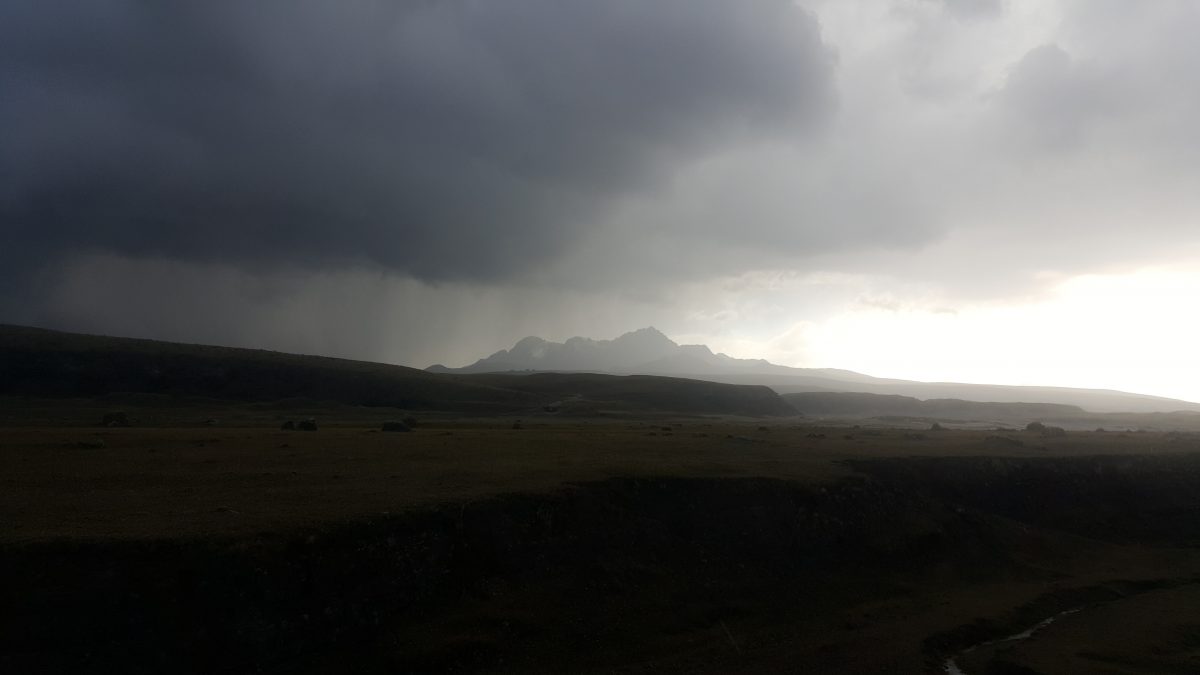 Approaching Storm, Cotopaxi National Park