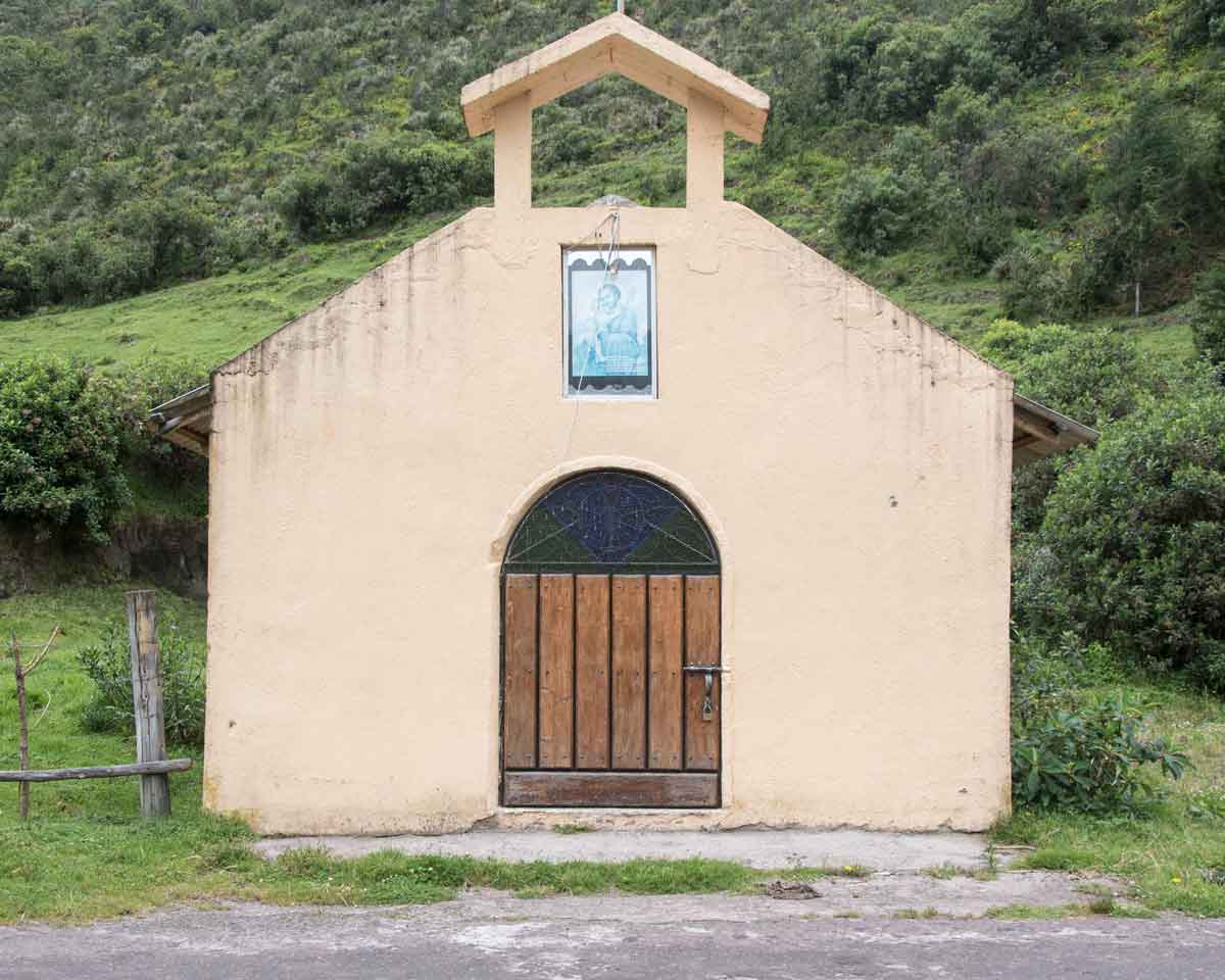 Small Chapel on the Backroad to Laguna Mica | ©Angela Drake