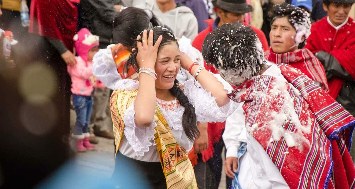 Celebrating Carnival in Ecuador