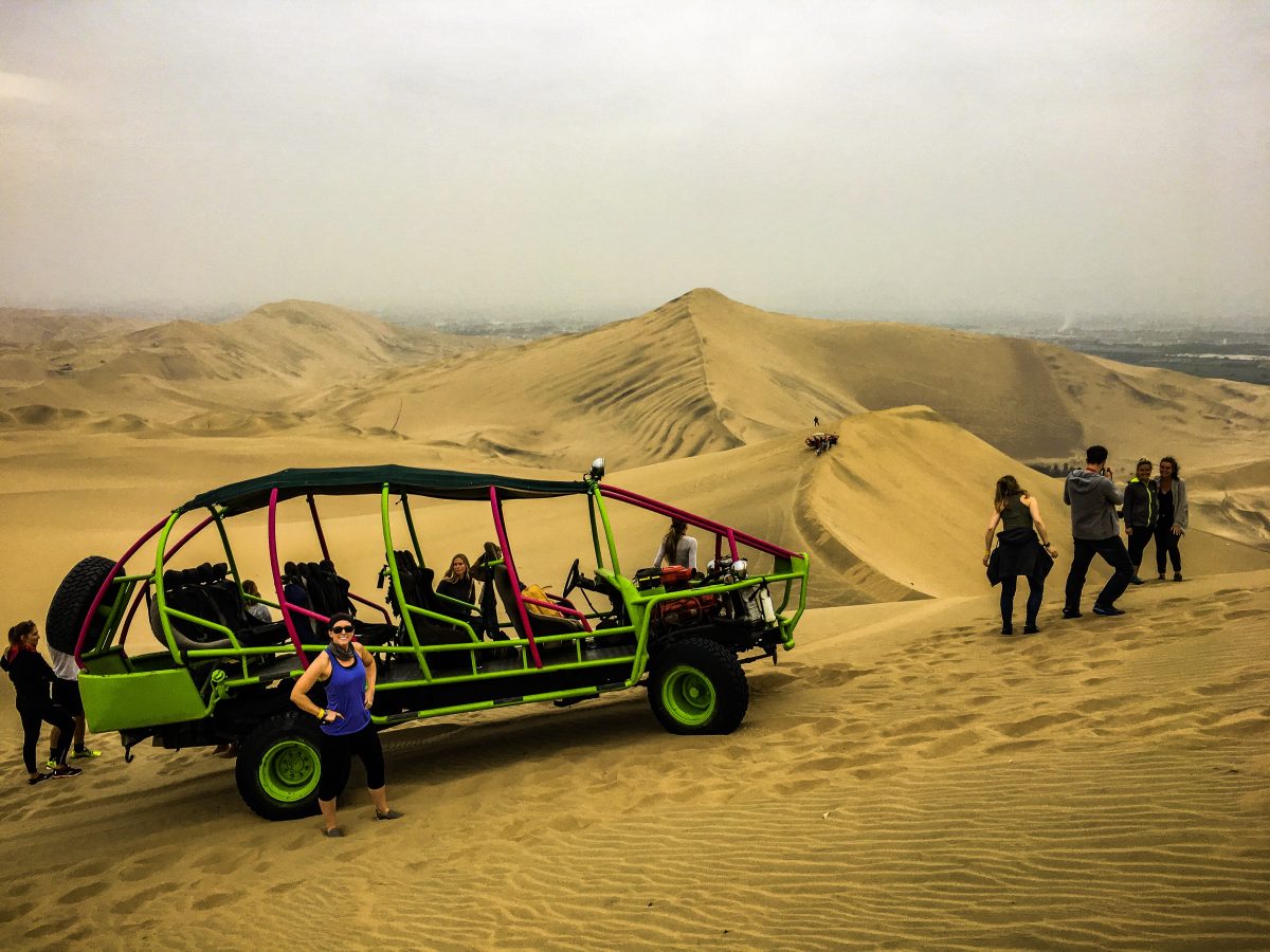 Dune buggy ride, Huacachina, Southern Peru | ©Laura Frasse / Passports & PCS's