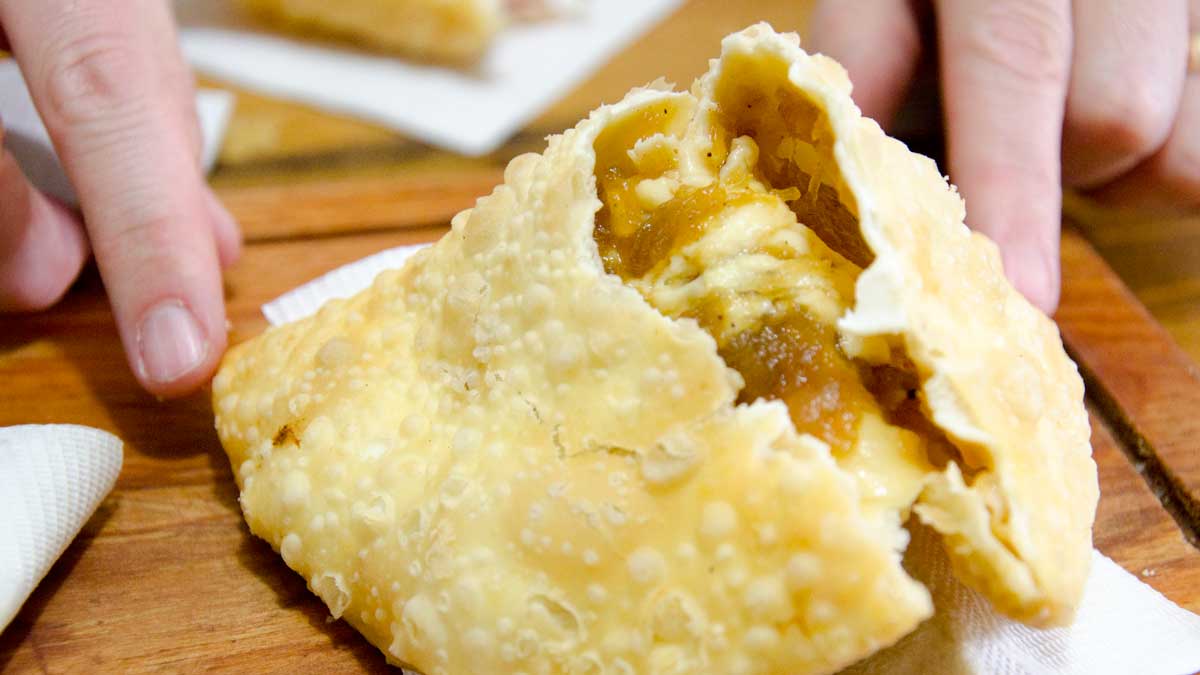 Empanada de Sambo, La Casa de La Empanada, Nono, Ecuador | ©Angela Drake