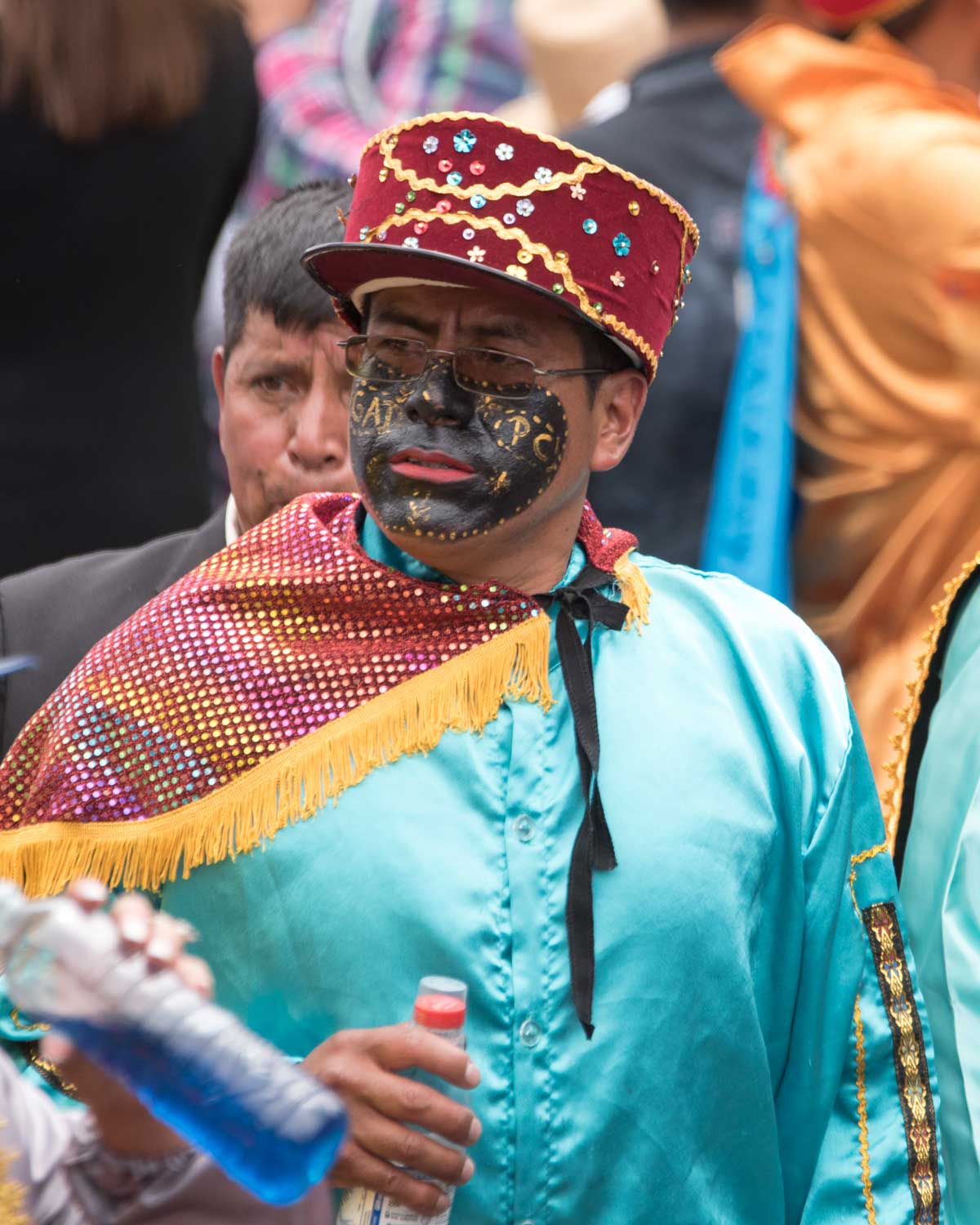 Un Loero Negro, Mama Negra, Latacunga, Ecuador | ©Angela Drake