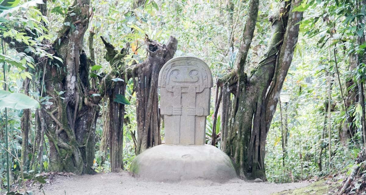 A Forest of Statues in San Agustin, Colombia