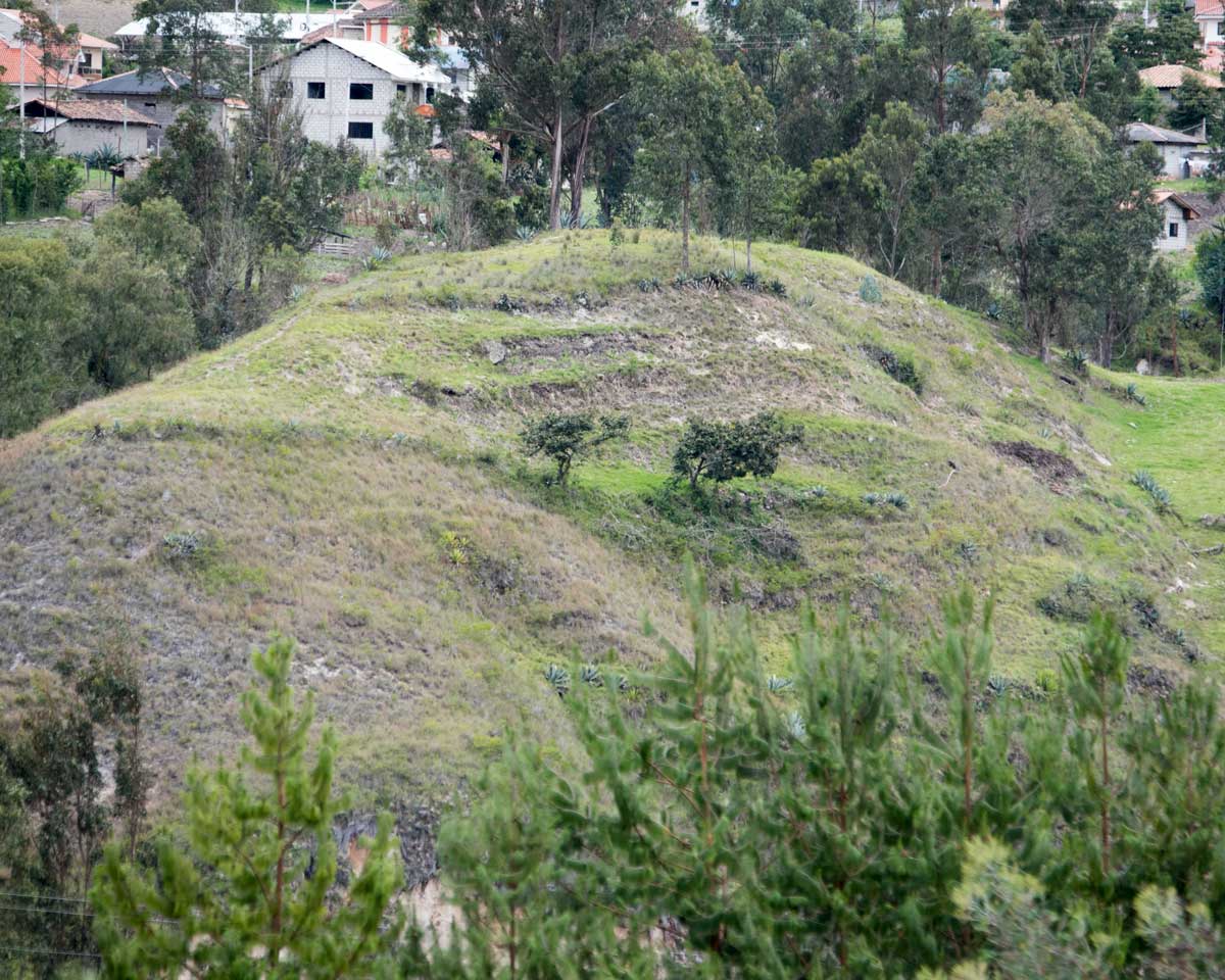 Signs of an Ancient Culture on the hillsides, Chobshi, Sigsig, Ecuador | ©Angela Drake
