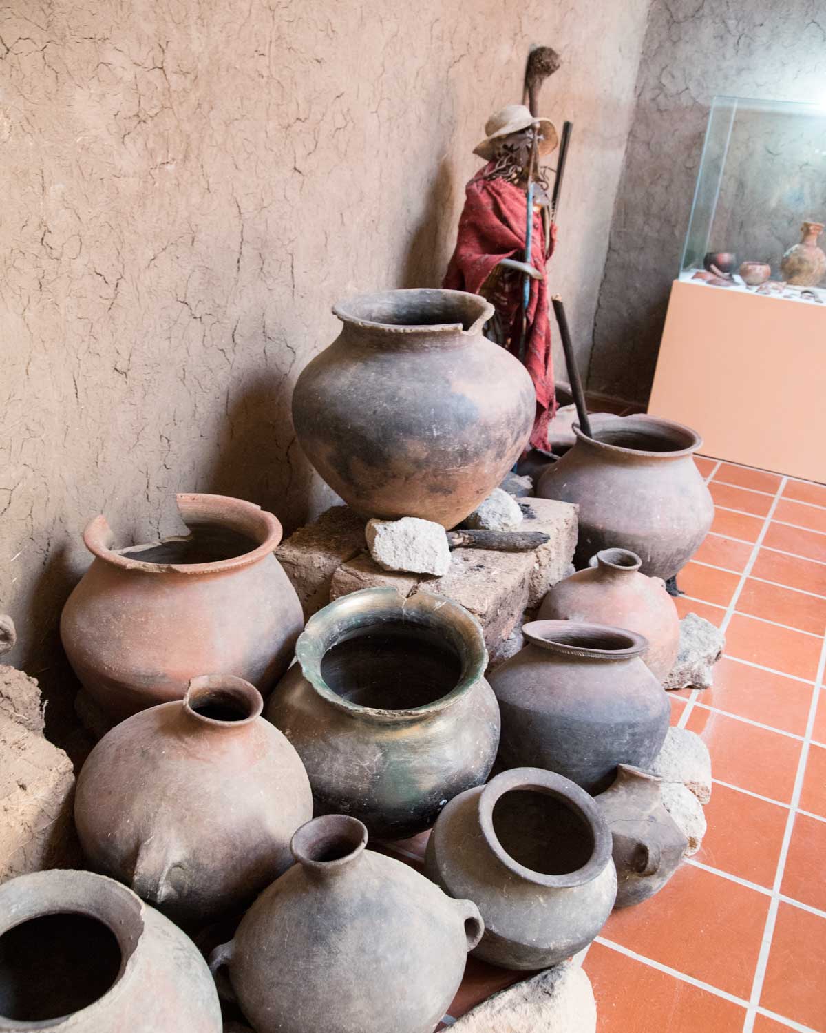 Pottery Jars, Chobshi Museum, Sigsig, Ecuador | ©Angela Drake