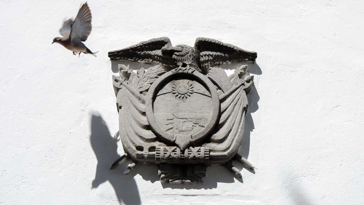 Ecuadorian Shield; Museo de Alberto Mena Caamaño, Quito, Ecuador | ©Angela Drake