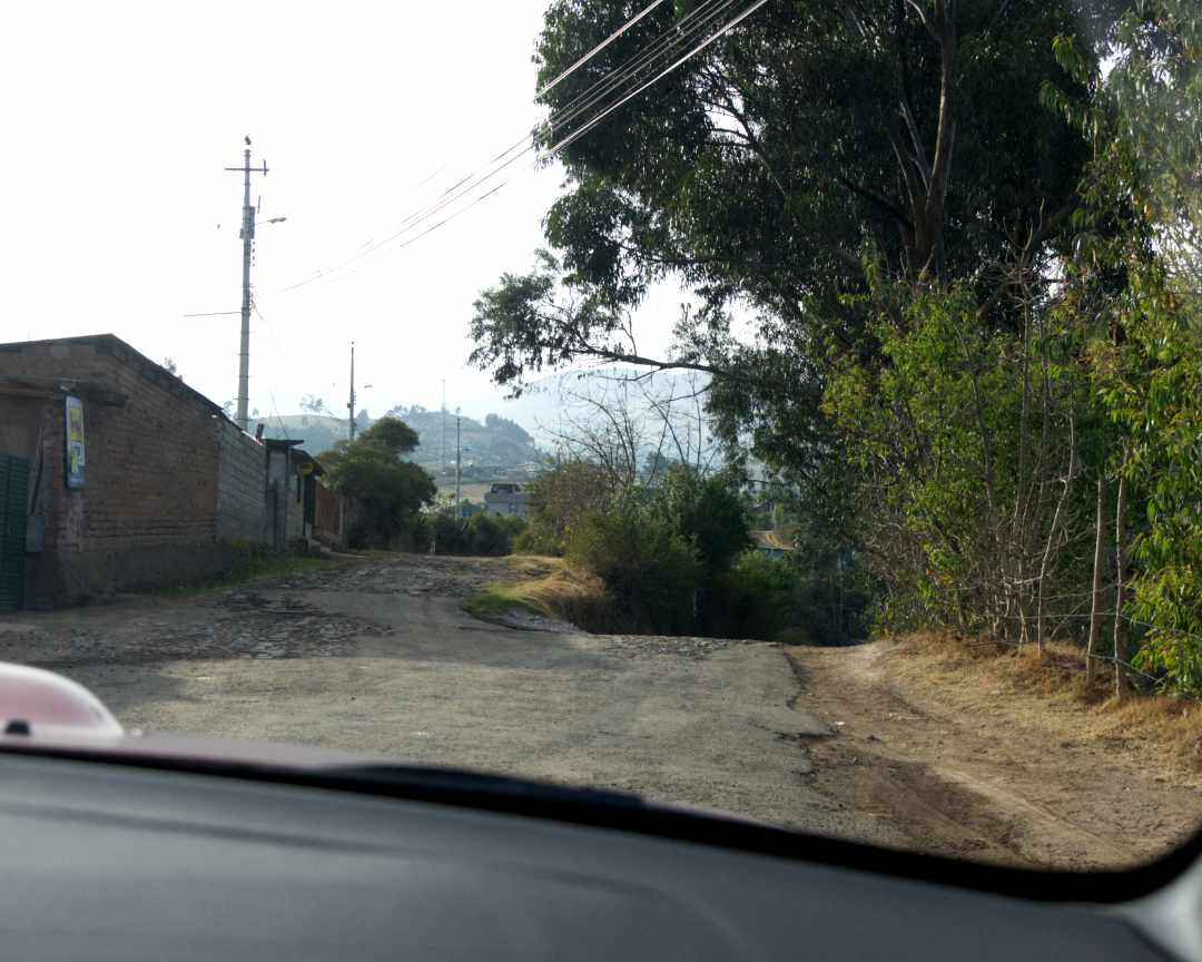 Split in the Road, Checa, Ecuador | ©Ángela Drake