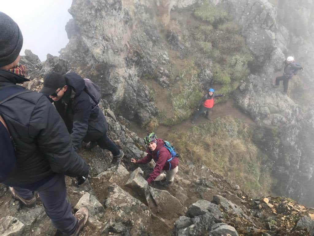 Climbing to the second summit, Imbabura, Ecuador | ©Edison Benitez