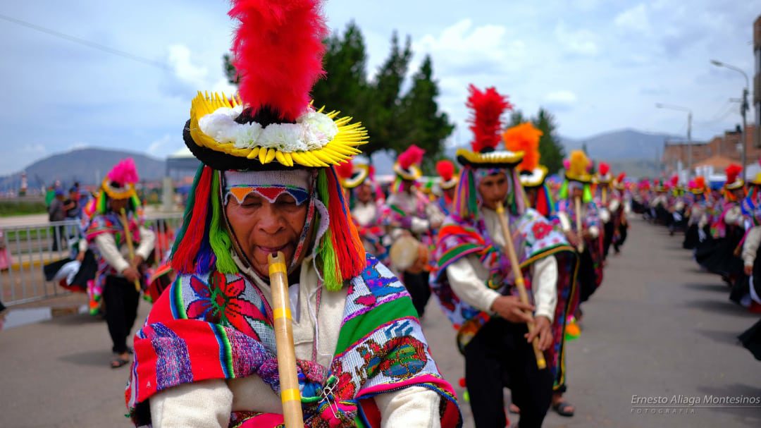 Danza dominada al patrimonio cultural de la nación por su representation de la cosmovisión andina | @Ernesto Aliagoa Montesinos