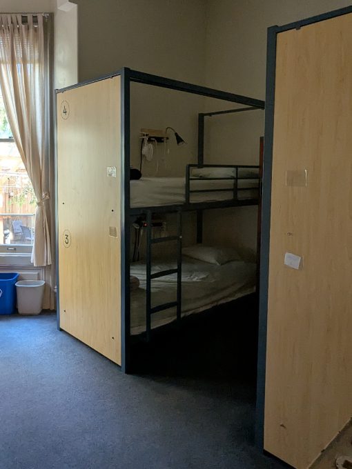 Modern Bunks Modern bunk beds provide lots of privacy