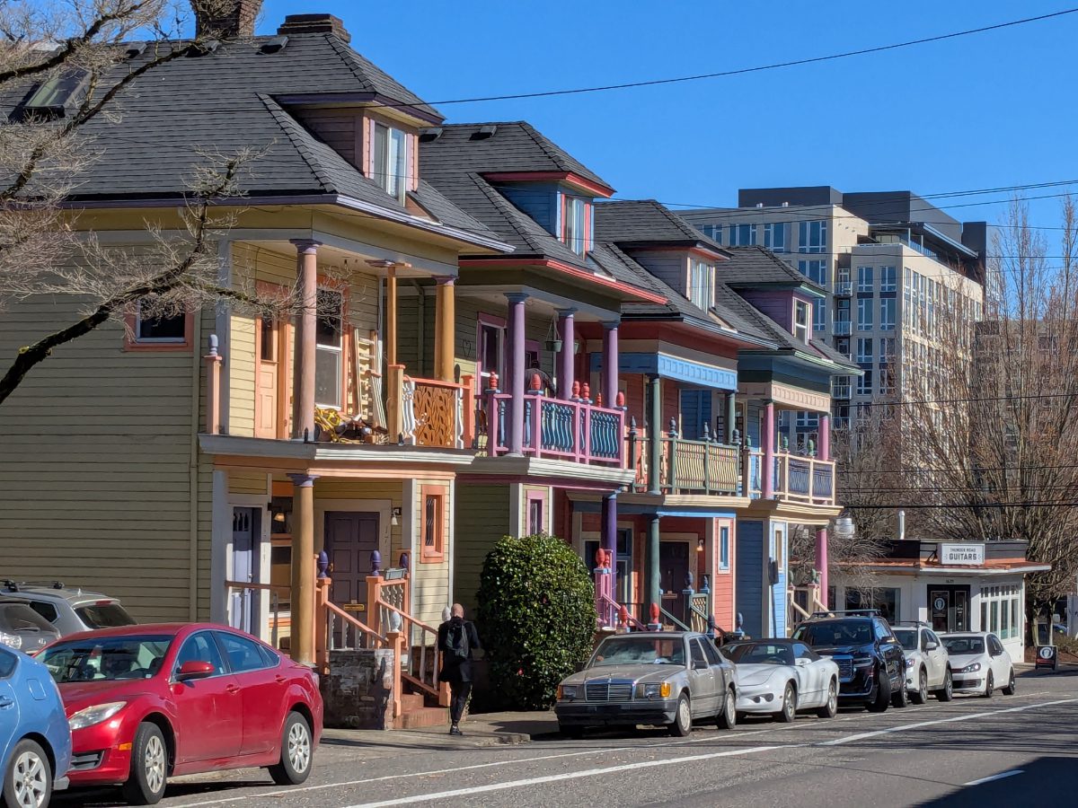 Painted Ladies of Portland, Oregon The Painted Ladies of Portland Oregon are historic homes painted in lively colors.